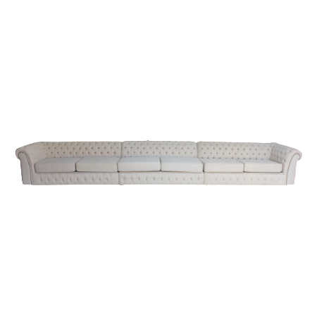 Sofá Chesterfield ( 6 lugares ) 4,80 x 0,90 x 0,72H
