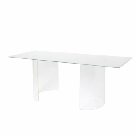 Aparador de vidro 1,80 x 0,70 x 0,76h