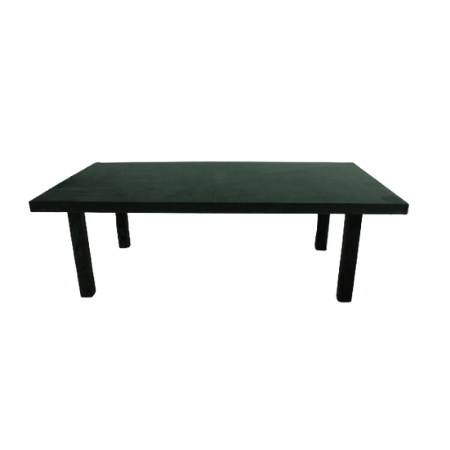 Mesa color retangular verde militar 2,40 x 1,20